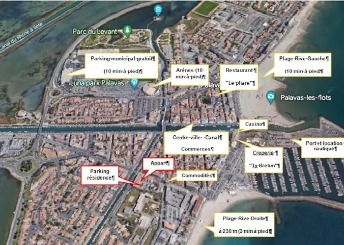 Calme, Climatisé 3min à Pied De La Apartamento *