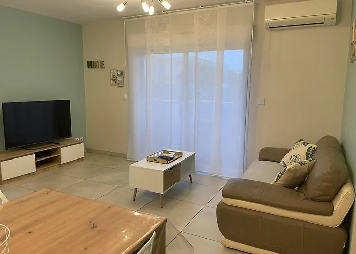 Calme, Climatisé 3min à Pied De La Apartamento *