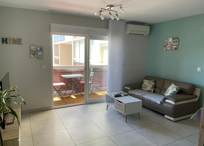 Calme, Climatisé 3min à Pied De La Apartamento *