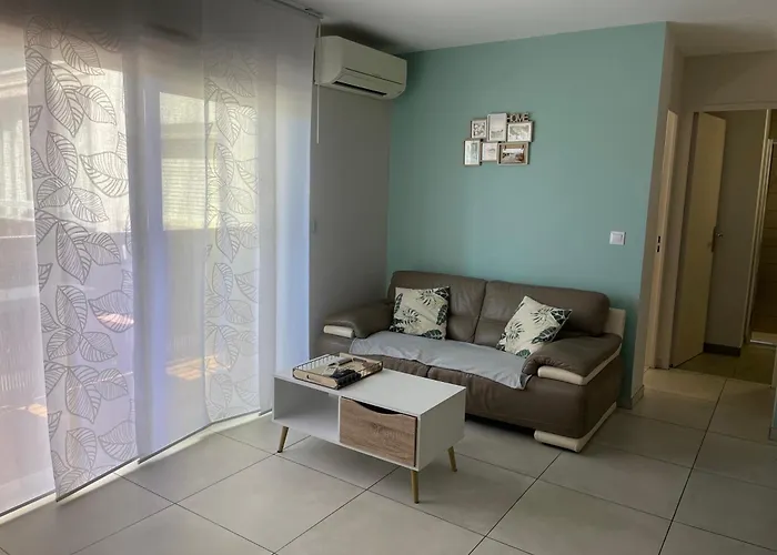 Calme, Climatisé 3min à Pied De La Apartamento